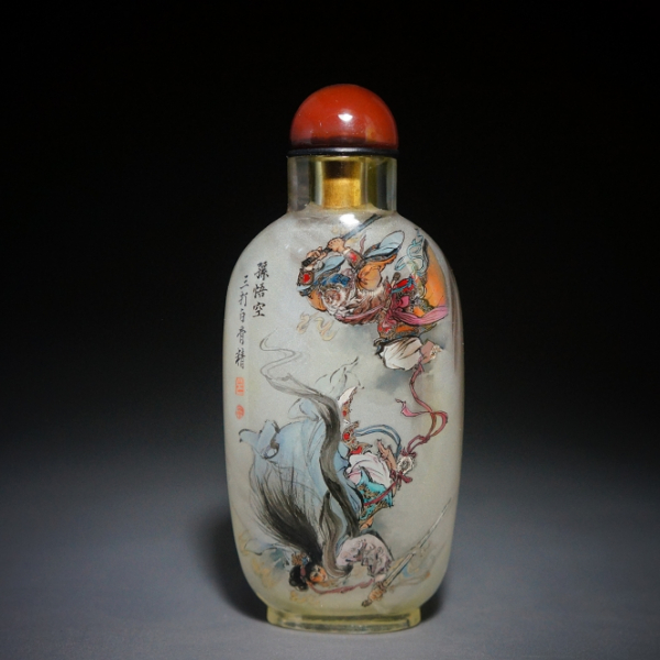 内絵鼻煙壺_百度百科