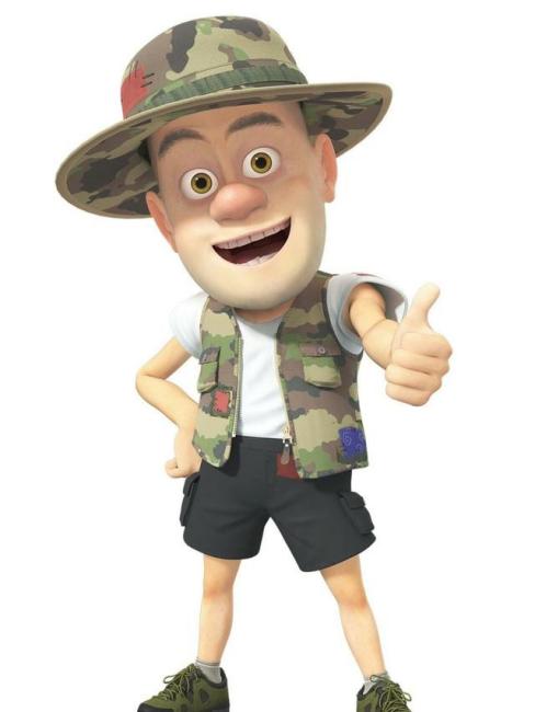 Logger Vick（The main character in the animated series *Boonie Bears ...