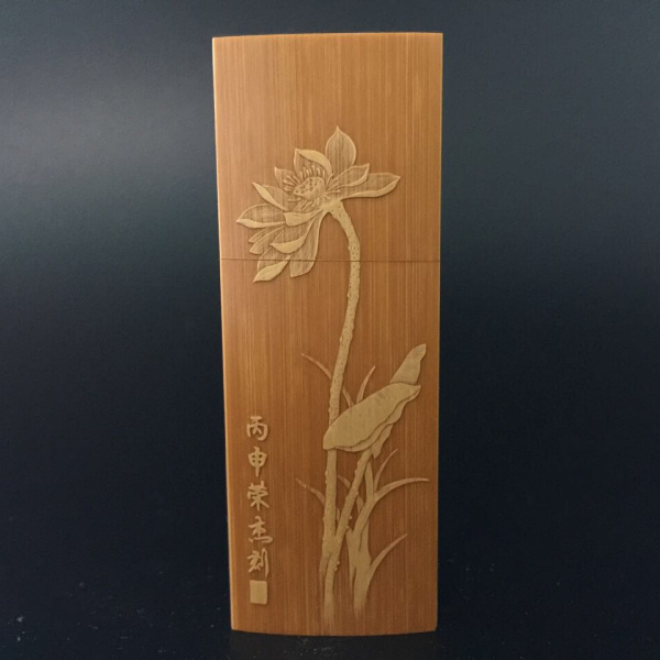中国竹の置物　留青竹刻 竹刻（常州留青竹刻）_百度百科