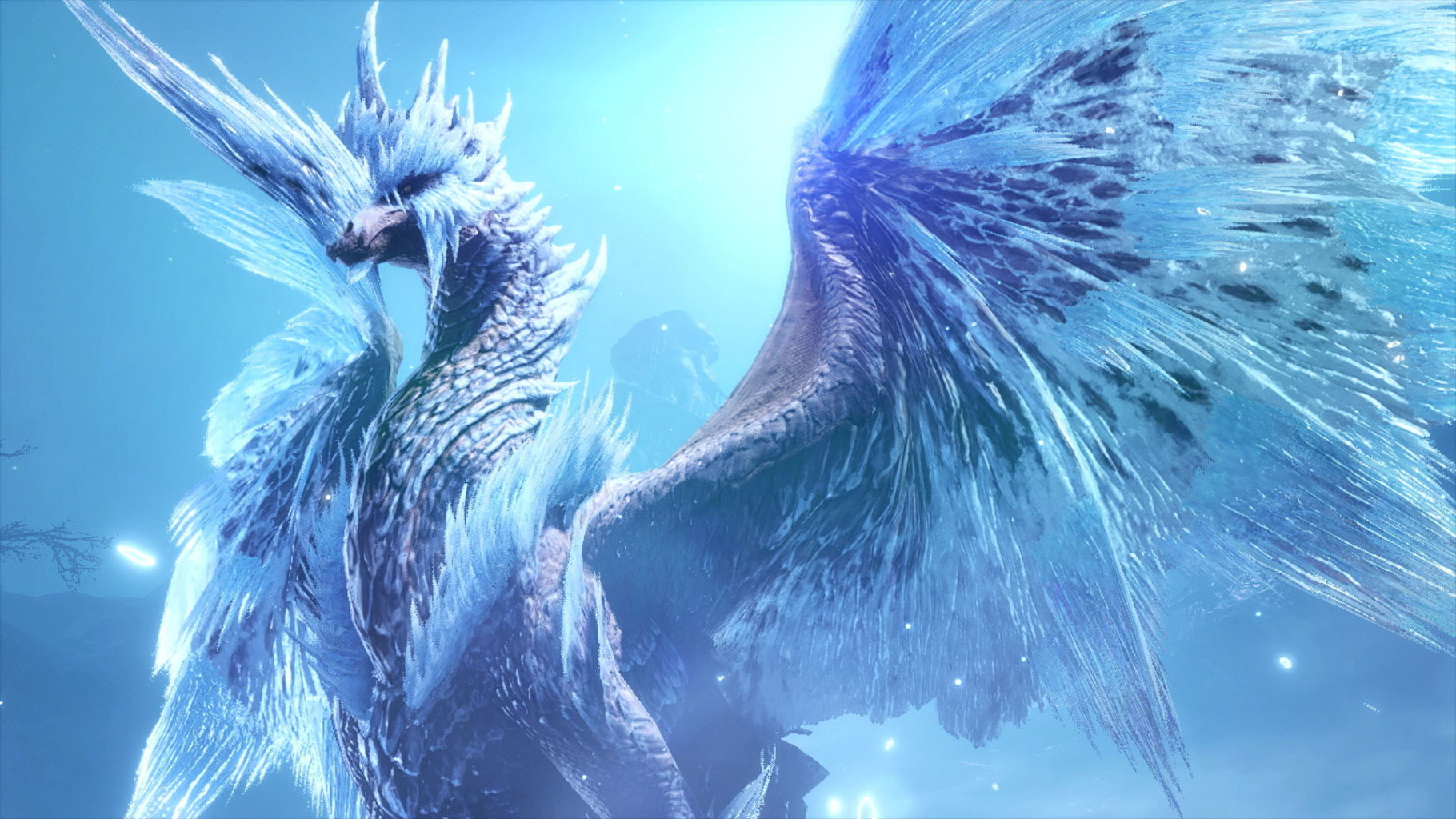 Velkhana（A monster in the Monster Hunter series.）_Baiduwiki