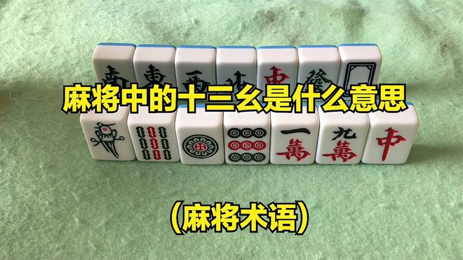 国士無双（麻雀の役の一つ）_百度百科