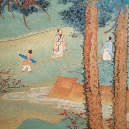 千里江山図（張大千による王希孟を模した作品）_百度百科