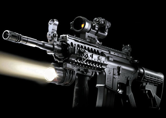 M4 Carbine（a type of assault rifle developed and adopted by the United ...