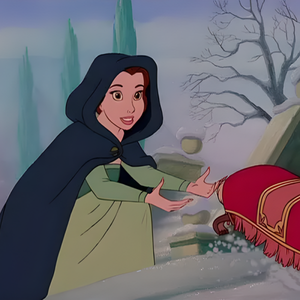 Belle（The female protagonist in the Disney animated film *Beauty and the  Beast* and its film adaptations.）_Baiduwiki