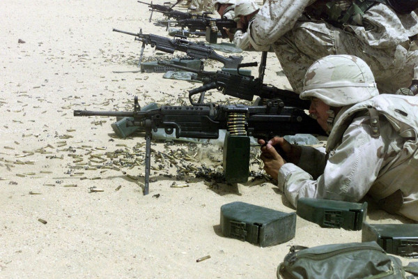 M249 Arma Automática de Escuadra_Baidu Enciclopedia