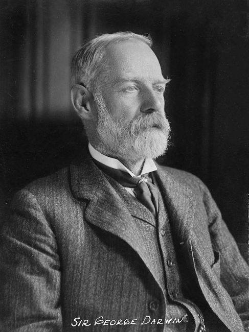 e Darwin ジョージ・ダーウィンの論文集　天文学 ジョージ・ダーウィン_百度百科