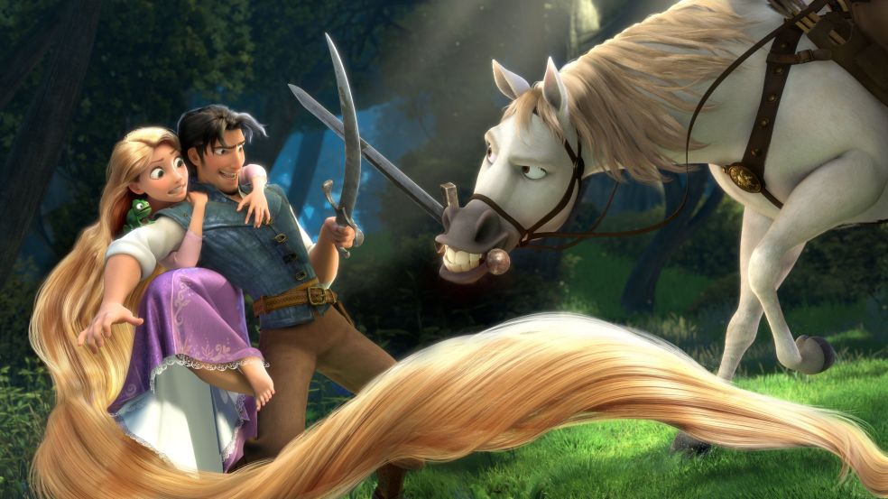 Tangled（A 2010 American 3D animated fairy tale film produced by Disney ...