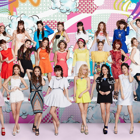E-girls（A Japanese girl group specializing in pop music, dance