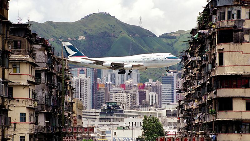 香港啓徳国際空港_百度百科