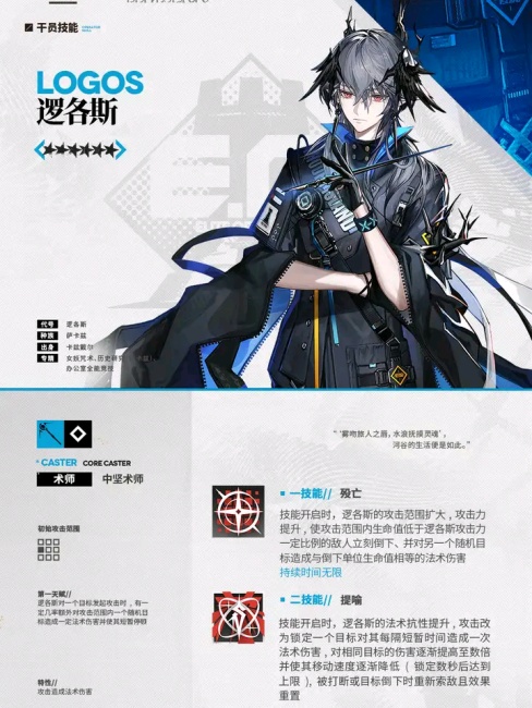 Logos（A character in the mobile game Arknights.）_Baiduwiki