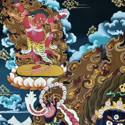 チベットタンカ（チウガン派）_百度百科