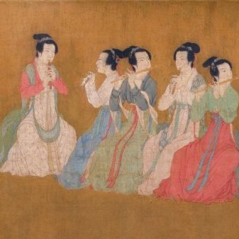 韓熙載夜宴図（顧閎中が描いた絵画）_百度百科