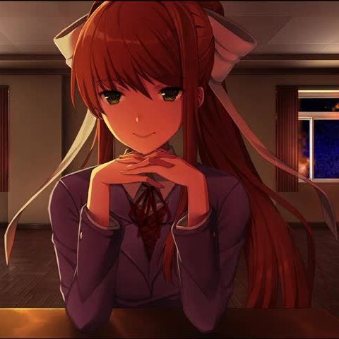 Monika（ゲーム『ドキドキ文芸部！』のキャラクター）_百度百科