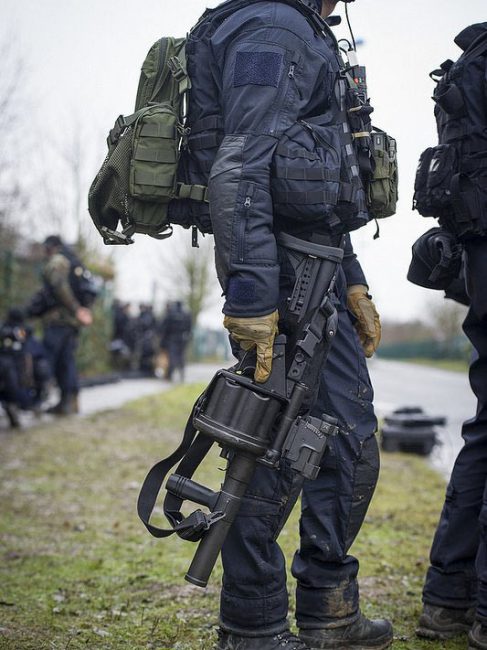 GIGN（A special assault team engaged in counter-terrorism operations ...