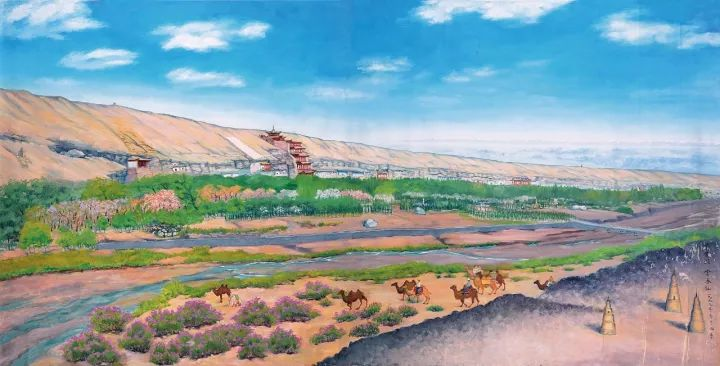 常書鴻・嘉煌父子絵画展 常書鴻嘉煌 父子絵画展の作品集 - メルカリ
