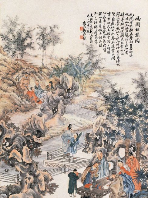西園雅集_百度百科