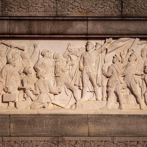 人民英雄記念碑浮き彫り_百度百科