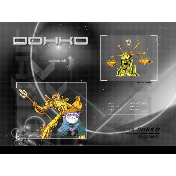 SAINT SEIYA MYTH Cloth Ex / Libra Sog / Sealed / Balance Dohko / Soul