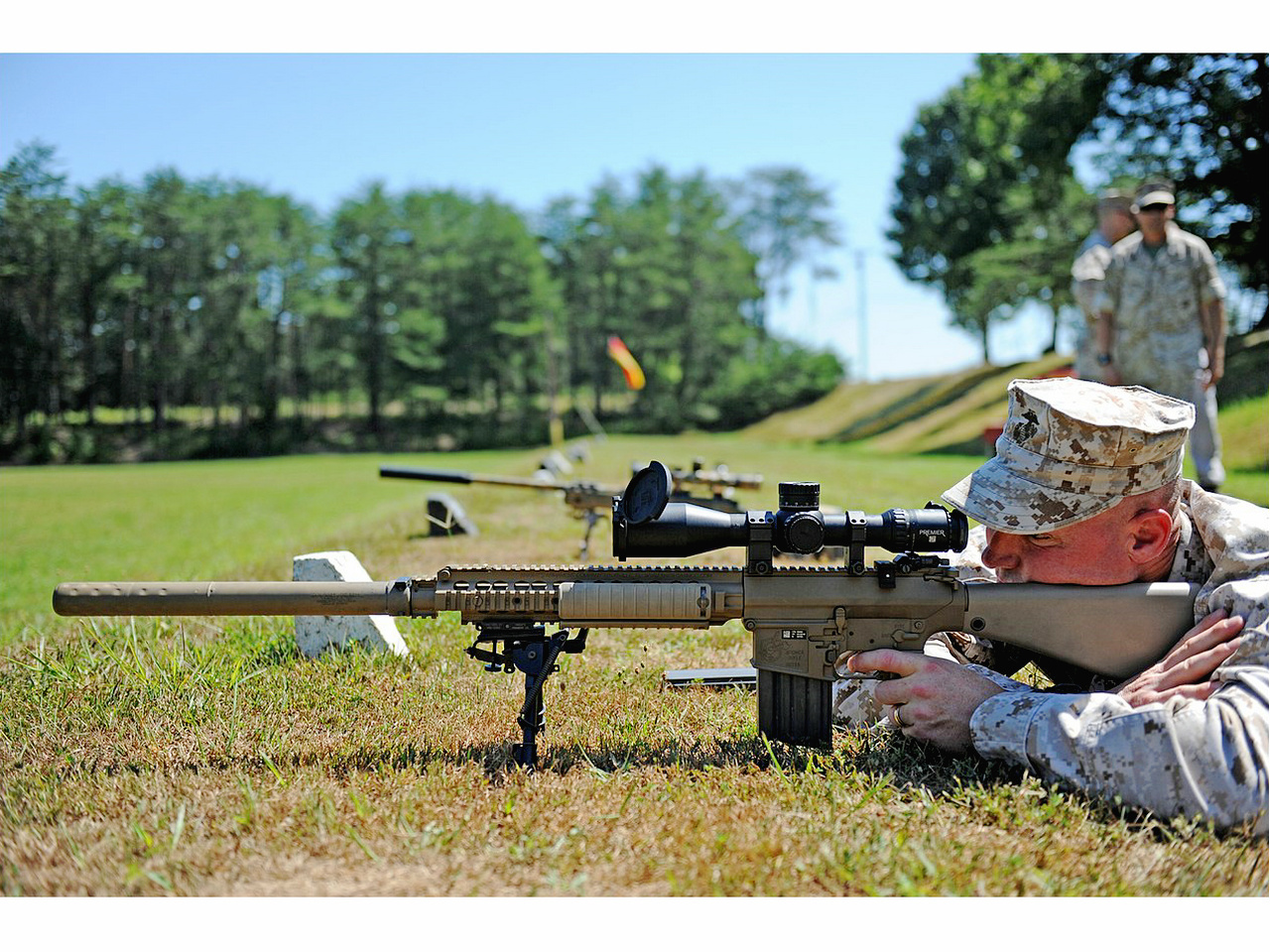 M110 Semi-Automatic Sniper System（American semi-automatic sniper rifle ...