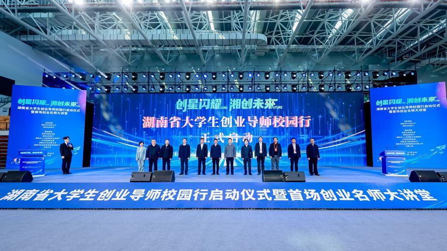 Hunan Province College Student Entrepreneurship Mentors Campus Tour and ...