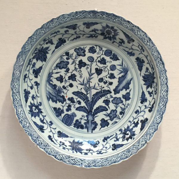 元代の青花磁器_百度百科