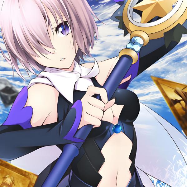 FGO Fate/Grand Order 無限の魔術師 マシュ・キリエライト Amazon.co.jp: Fate Grand Order FGO タペストリー マシュ キリエ